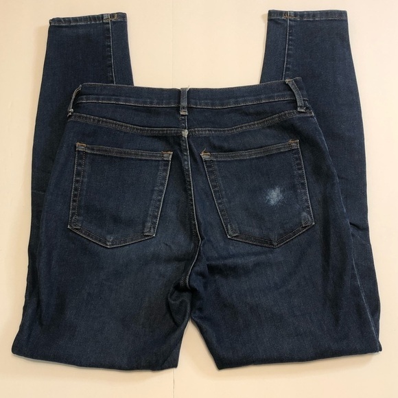 EVERLANE High Rise Skinny Dark Wash Ladies Jeans Size 27 Regular - Picture 2 of 10